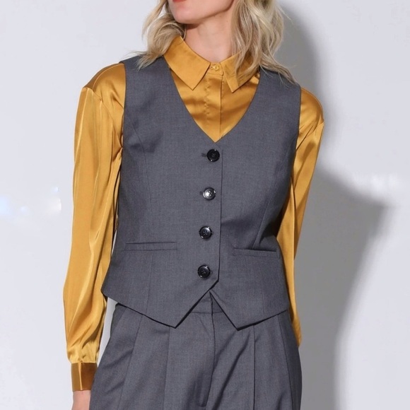 Walter Baker Luanna vest in gray